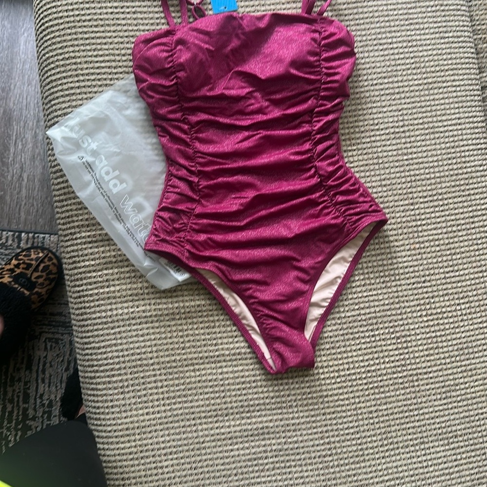 Cupshe Magenta One Piece Swimsuit